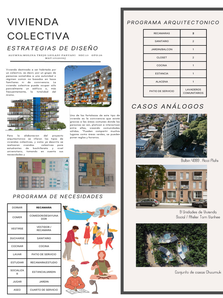 Vivienda Colectiva para Estudiantes | PDF | Inicio | Alojamiento