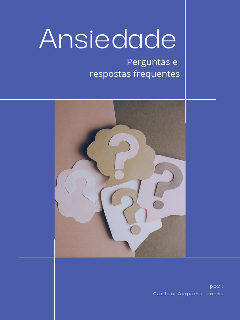 Como Lidar com a Ansiedade: Guia Prático | PDF | Ansiedade | Pensamento