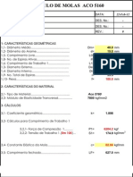 Calculo molas