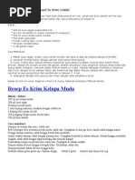 Download Resep Dan Cara Membuat Es Krim Coklat by Tita Enestya SN82451174 doc pdf