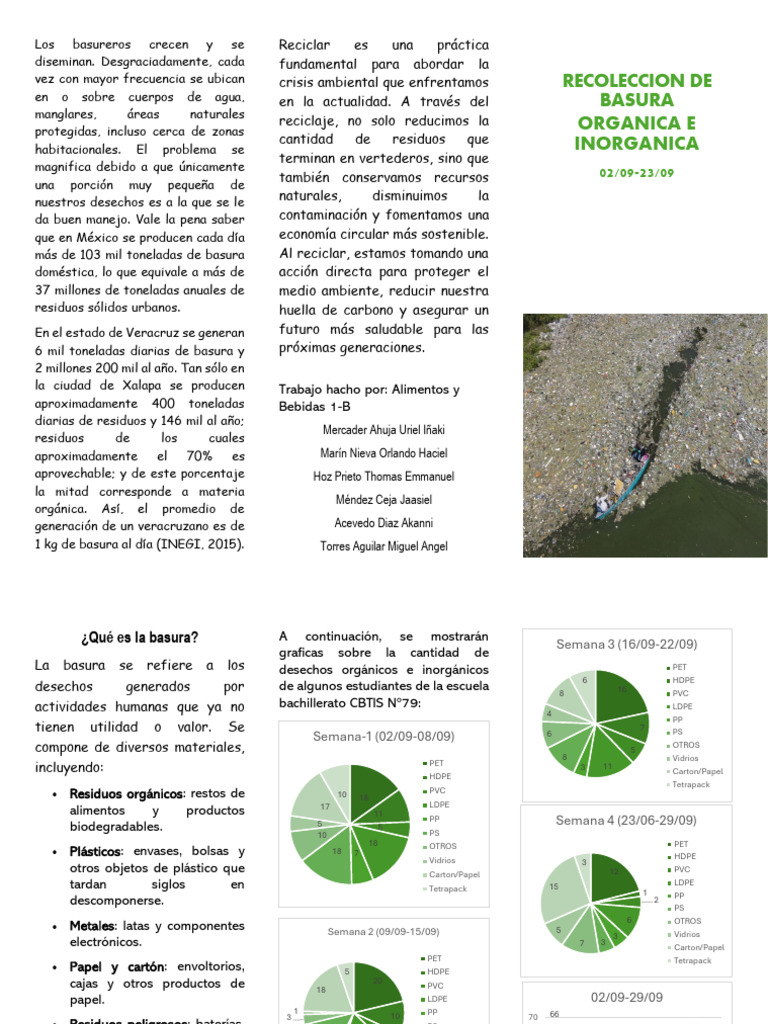 Crisis de Basura y Reciclaje en Veracruz | PDF | Residuos | Reciclaje