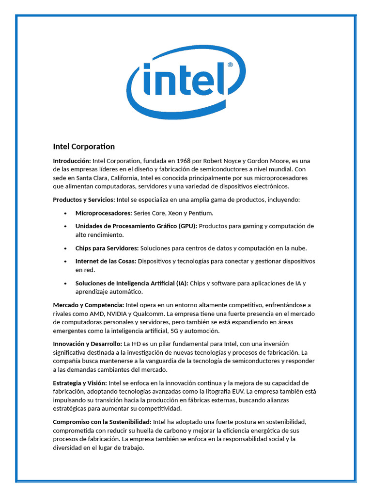 Intel Corporation - ) | PDF | Intel | Microprocesador
