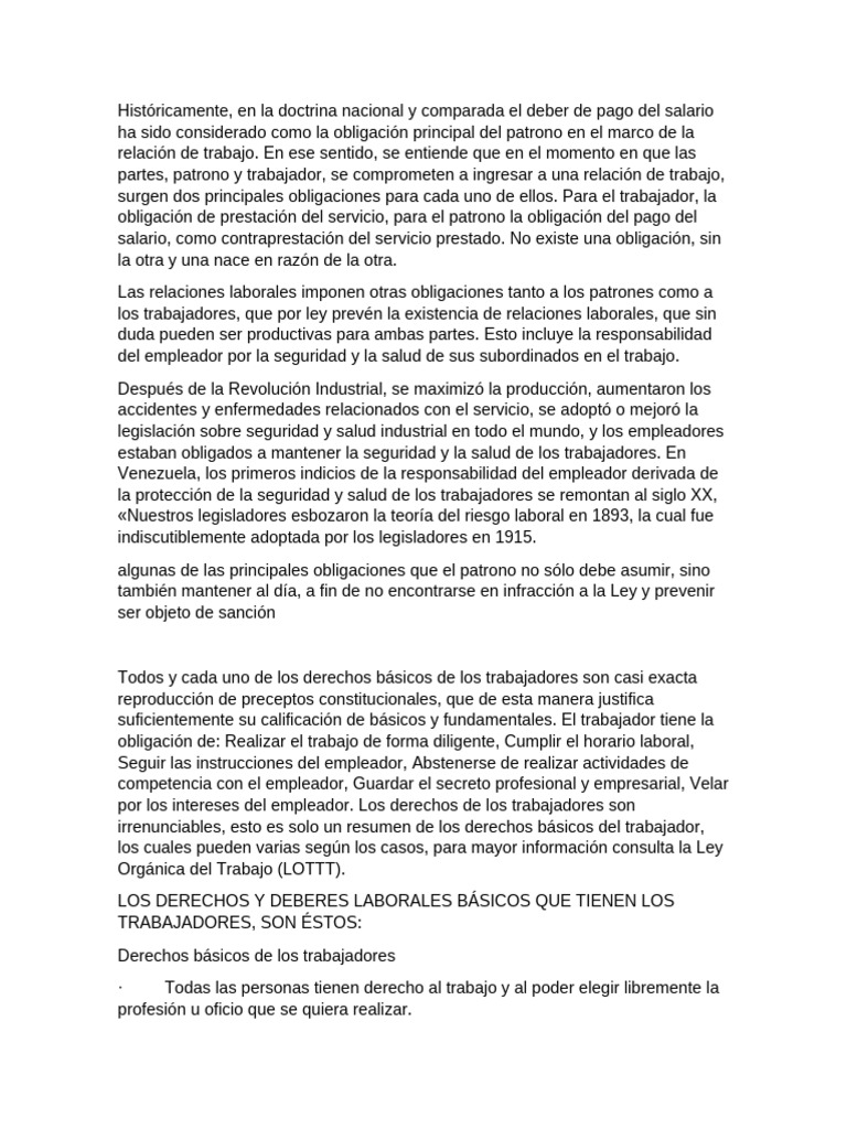 Exposicion Legislacion Laboral | PDF | Derecho laboral | Salario