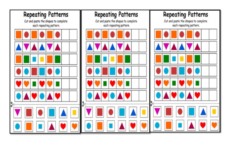 Q3-Math - Notes Repeating Pattern | PDF