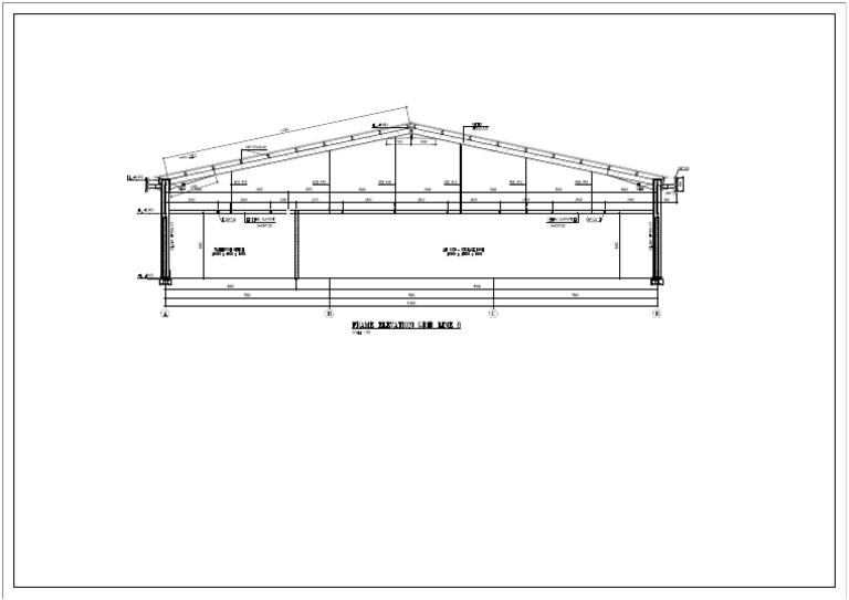 Frame Elevation Gudang Ei | PDF
