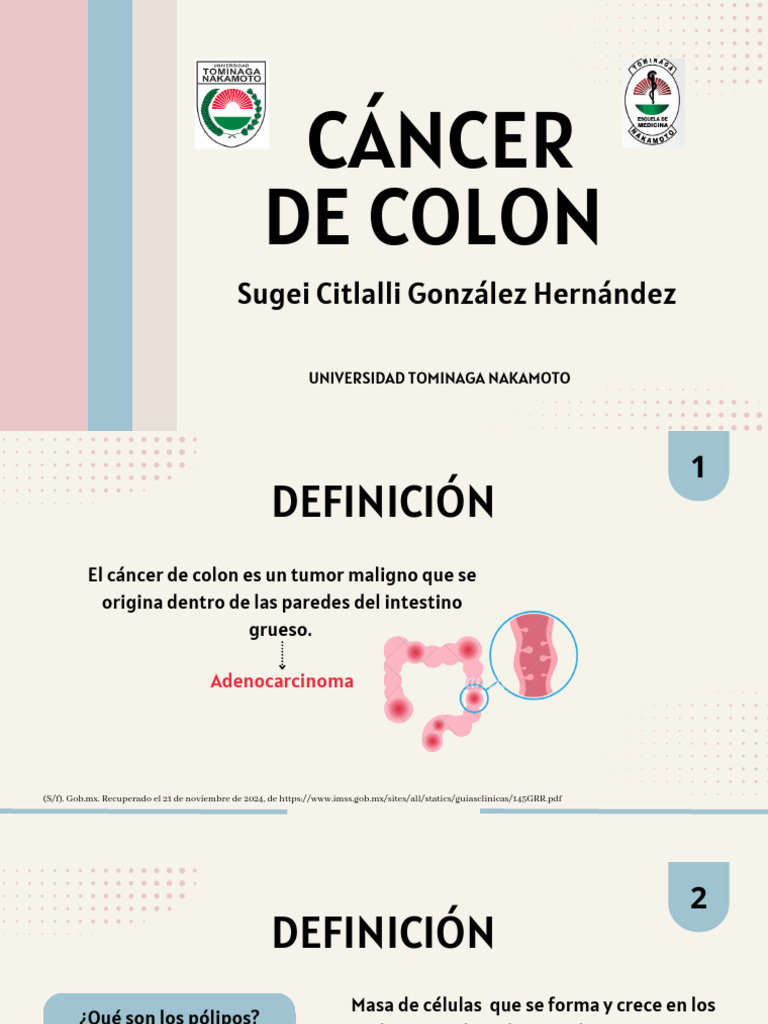 Cancer de Colon | PDF | Cáncer colonrectal | Cáncer
