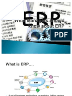 What Managers Should Know About ERP