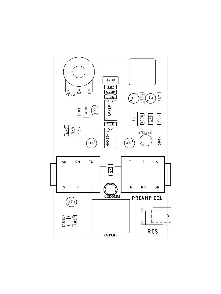 Ce1 Preamp Values | PDF