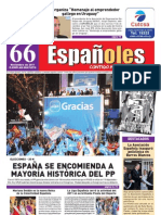 Revista Españoles Nº66 Noviembre 2011