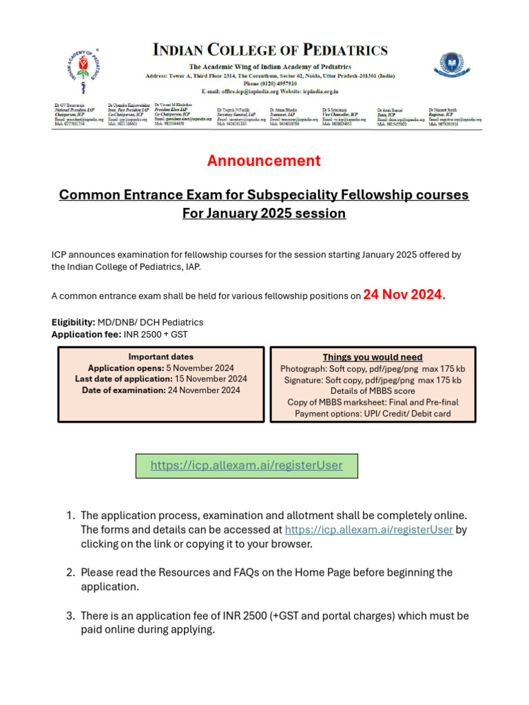 ICP Announcement Grid v2 | PDF | Neonatology | Medicine