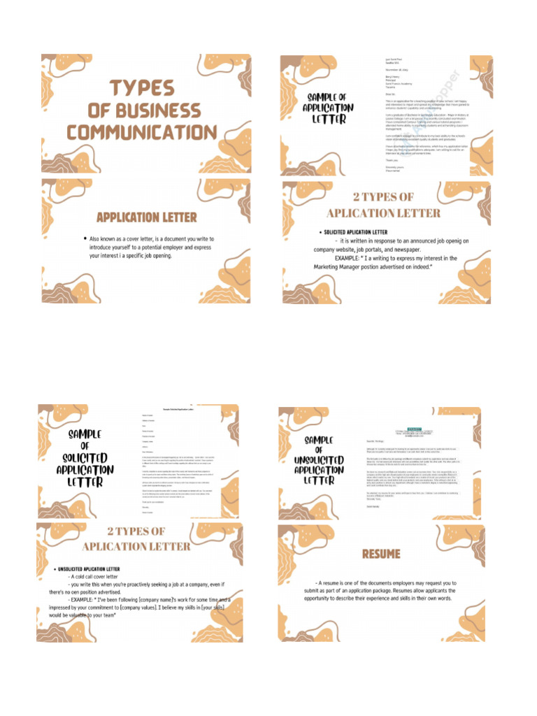 Types of Business Communication | PDF