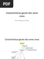 Principais características dos seres vivos