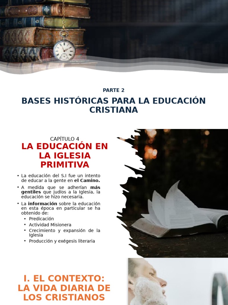 Educación en la Iglesia Primitiva | PDF | Iglesia cristiana | Padres de ...