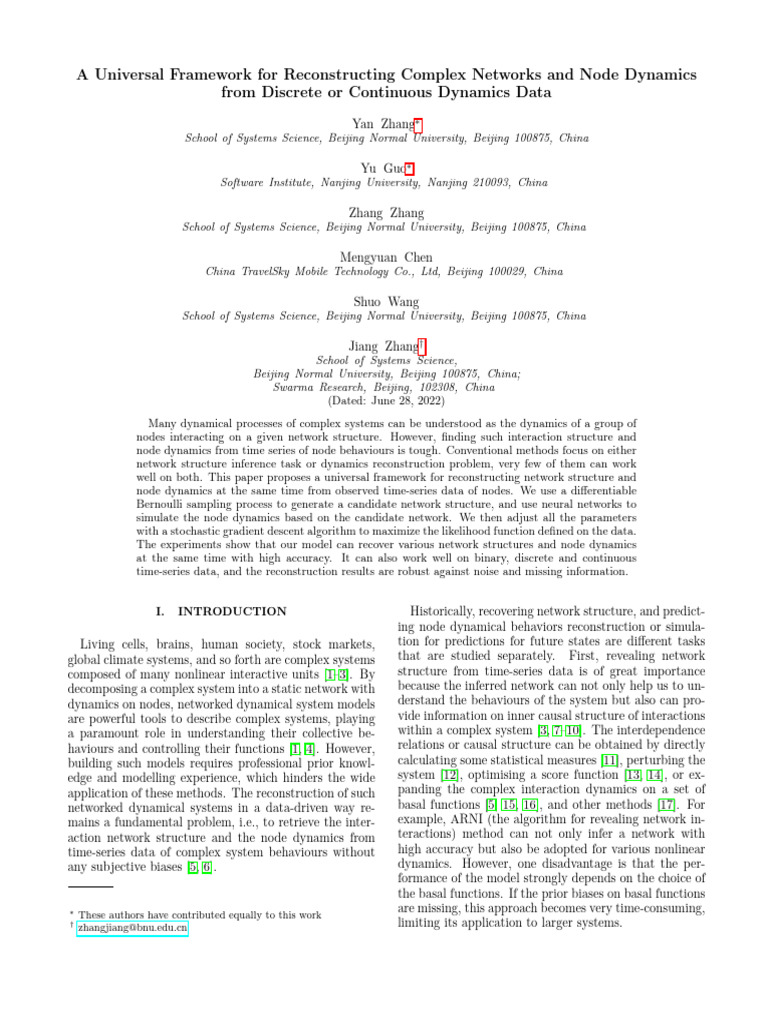 A Universal Framework | PDF | Mean Squared Error | Dynamical System