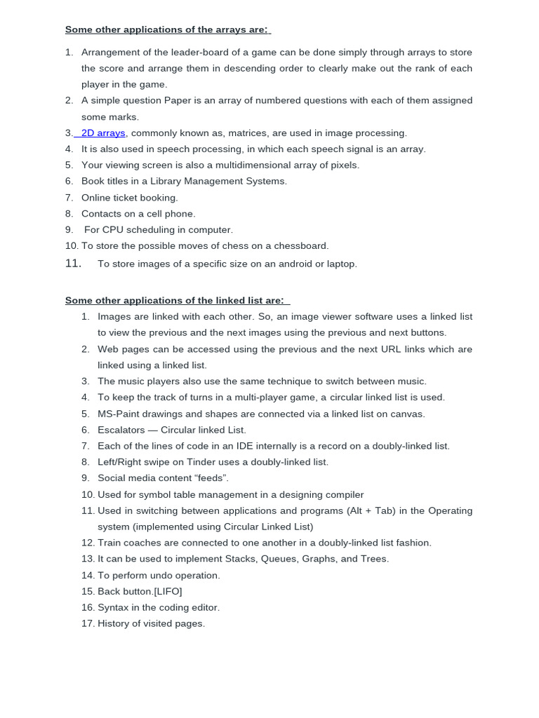 Applications of Data Structures | PDF | Java Virtual Machine ...