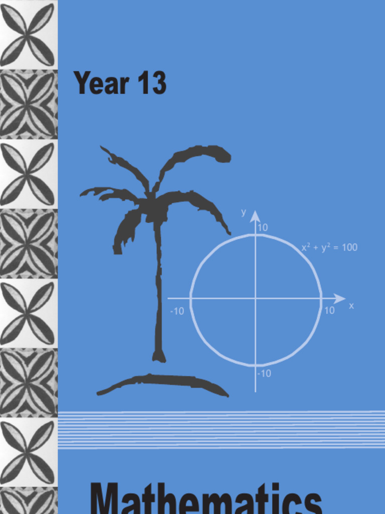Year 13 Mathematics Exam Samoan Government | PDF