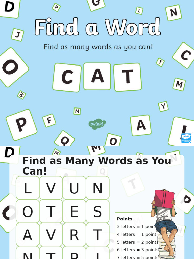 Word Finding Challenge Guide | PDF