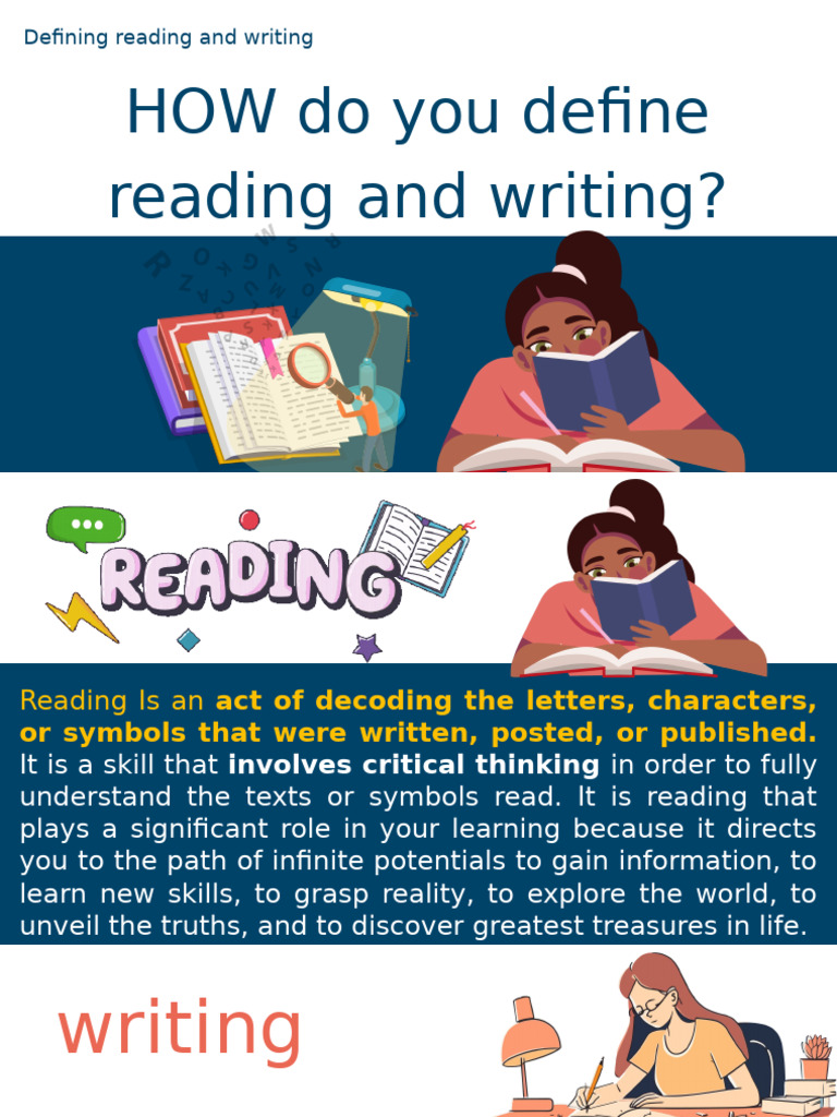 Importance of Reading and Writing Skills | PDF | Human Communication ...
