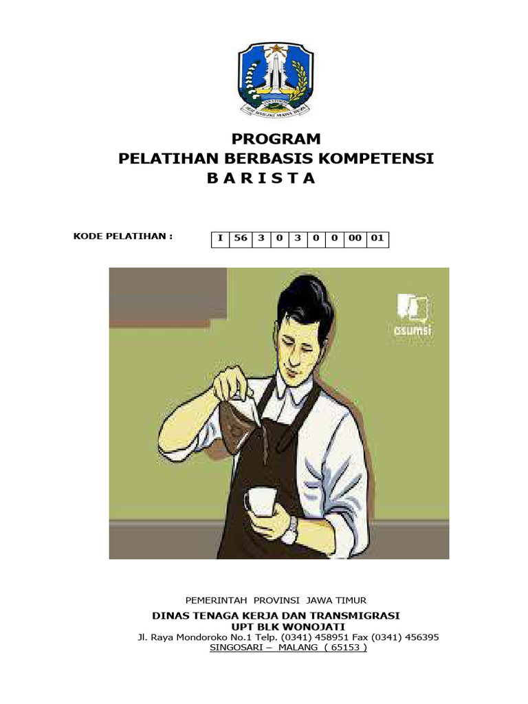 Sertifikat Barista Profesional | PDF