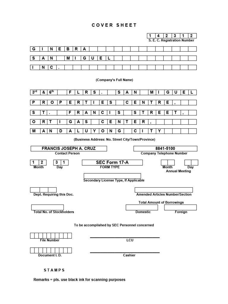 GSMI SEC FORM 17-A For The Fiscal Year Ended December 31, 2023 With ...