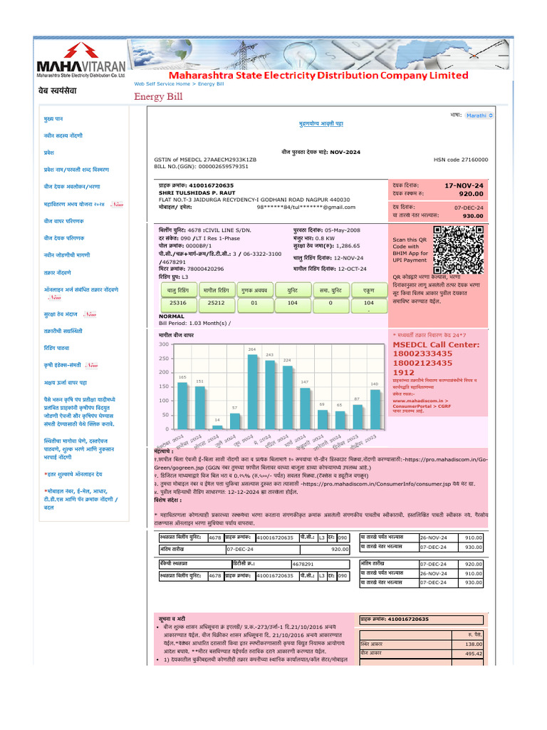 LT Energy Bill | PDF