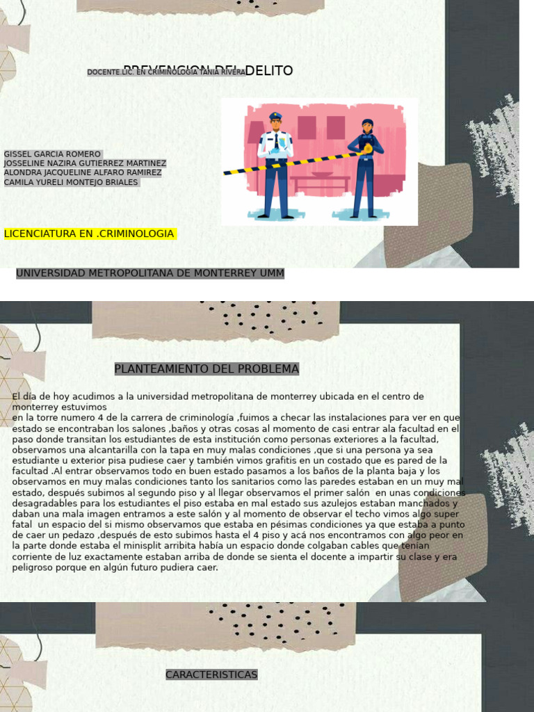 Prevencion Del Delito 1.1 | PDF