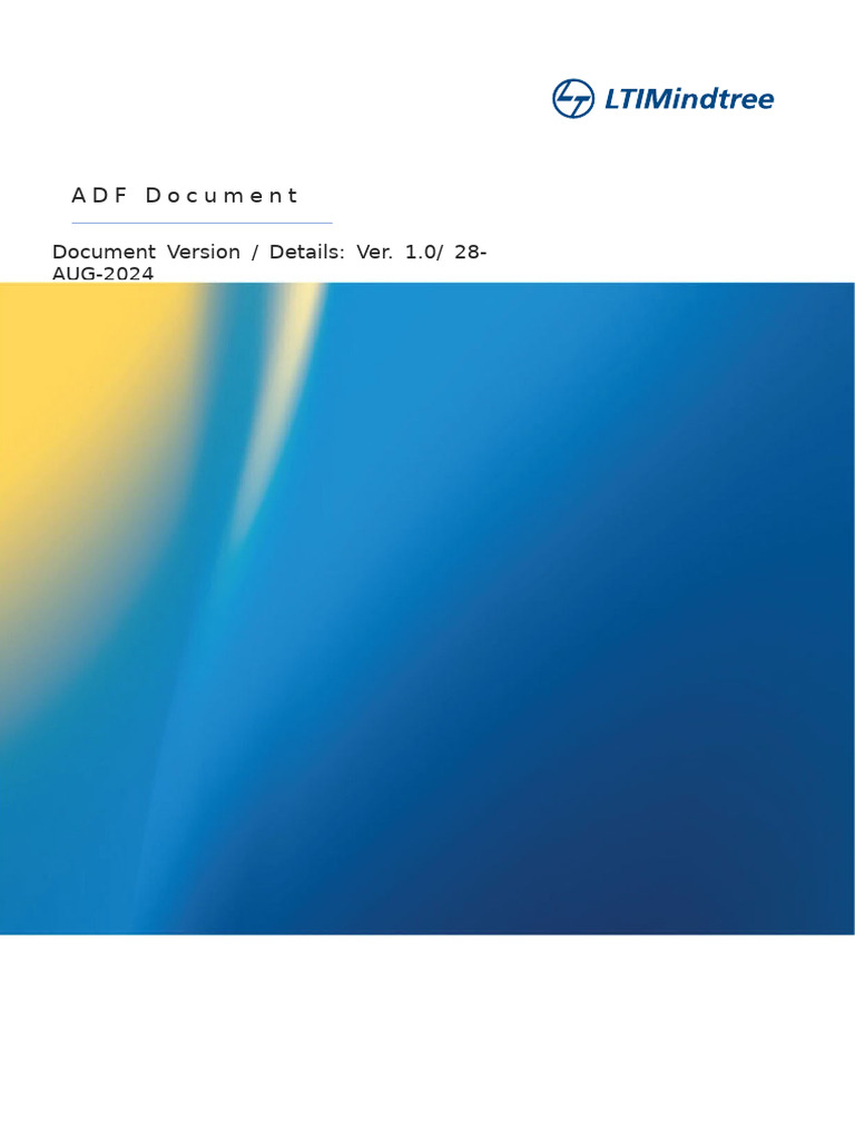 ADF Document | PDF | Cloud Computing | Microsoft Azure