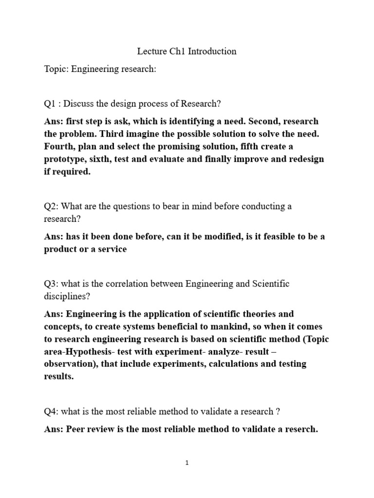 Engineering Research Design Process Guide | PDF | Mathematical Proof ...