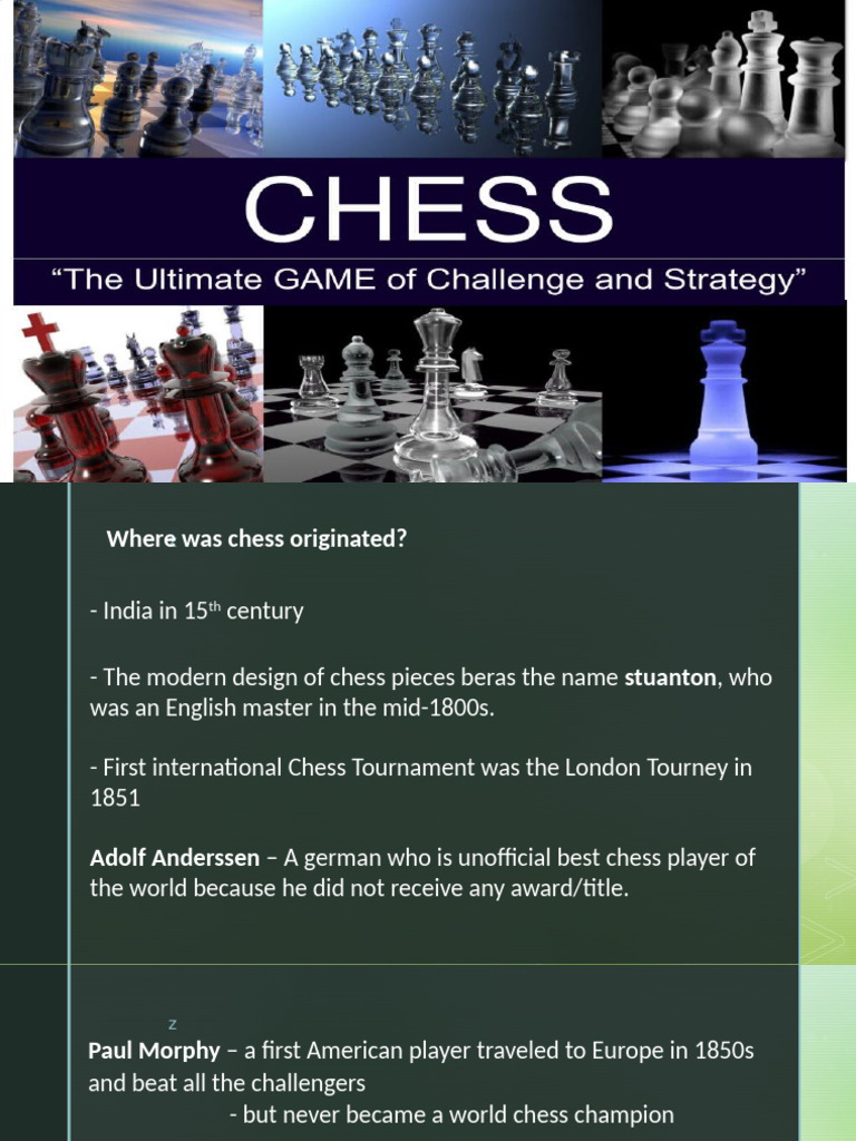 Chess History and Health Benefits | PDF