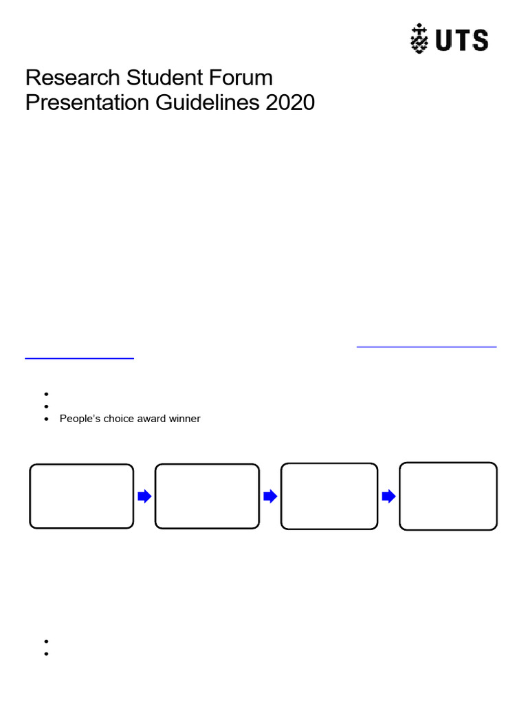 FoH Research Student Forum Presentation Guidelines 2020 | PDF