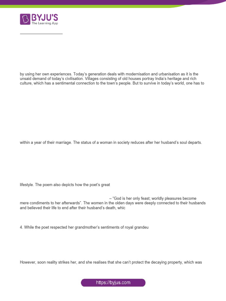 NCERT Class 12 English Blood Analysis | PDF | Poetry