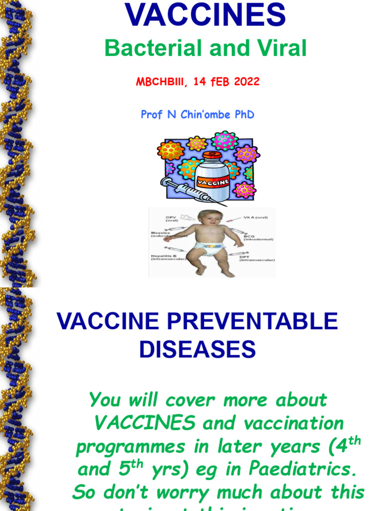 Vaccine-Preventable Diseases Overview | PDF | Vaccines | Adaptive ...