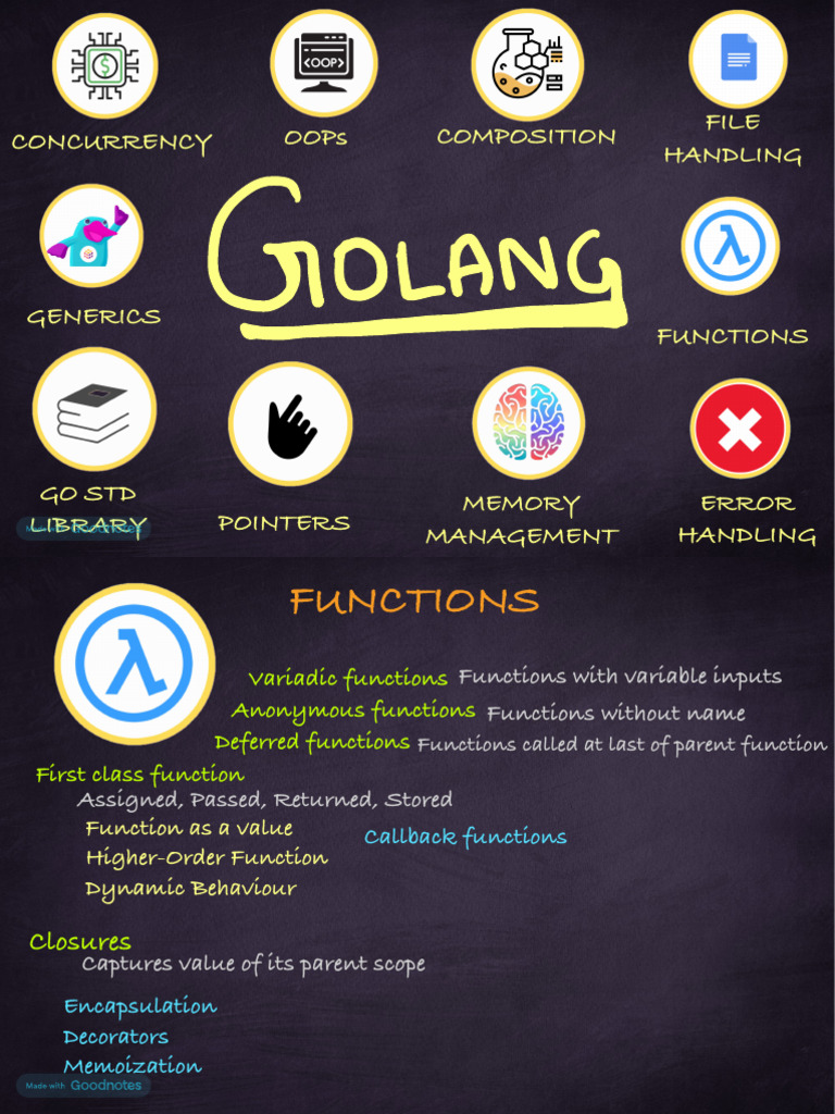 Go Programming Concepts Overview | PDF | Thread (Computing) | Pointer ...
