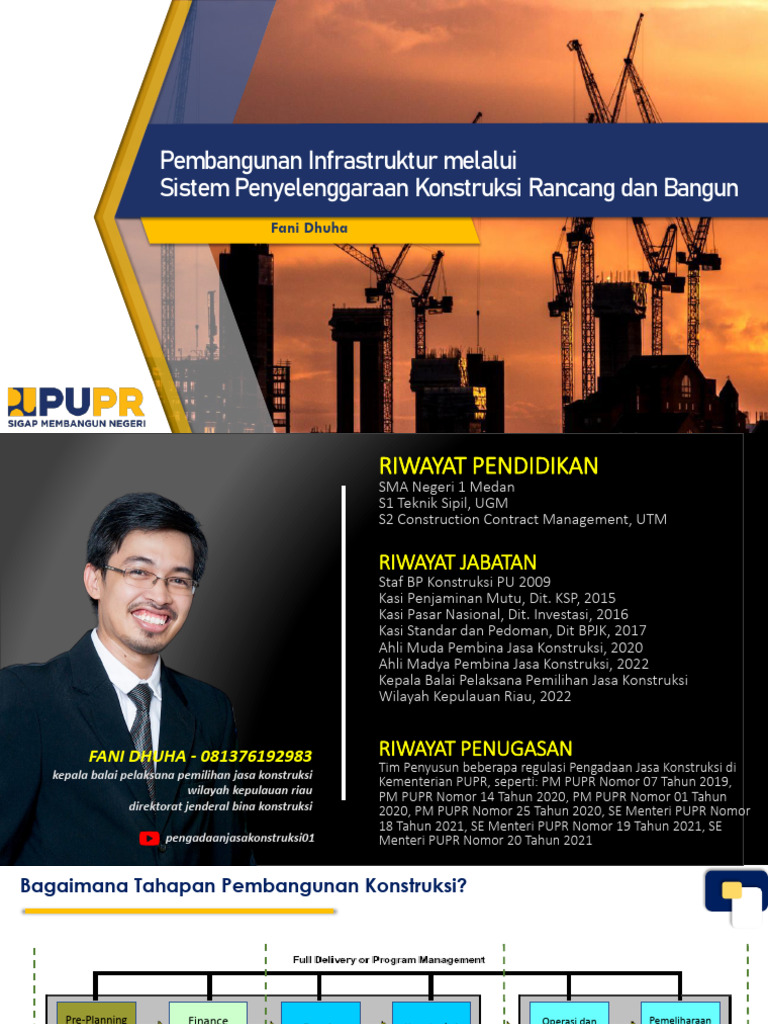 Paparan PU - Pekerjaan Konstruksi Design Build - AP | PDF