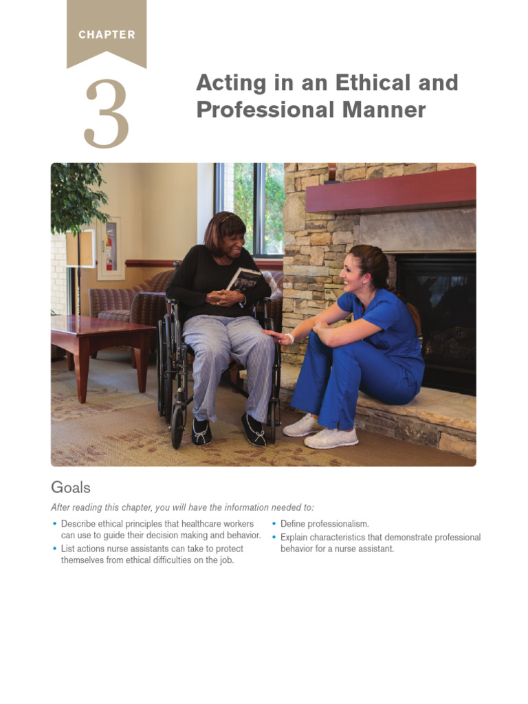 Nurse Assistant Training Textbook5257 PDF Autonomy Nursing