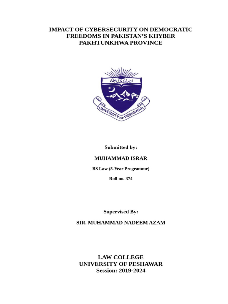 Muhammad Israr Research | PDF | Security | Computer Security