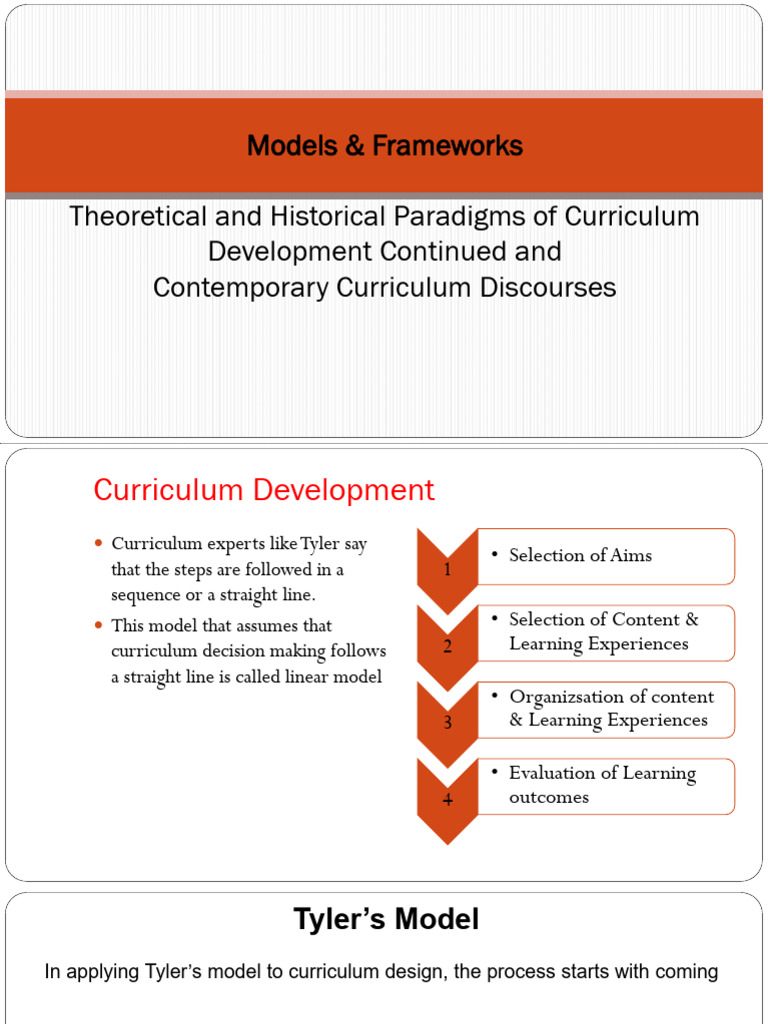 Curriculum Development Models Explained | PDF | Curriculum | Learning