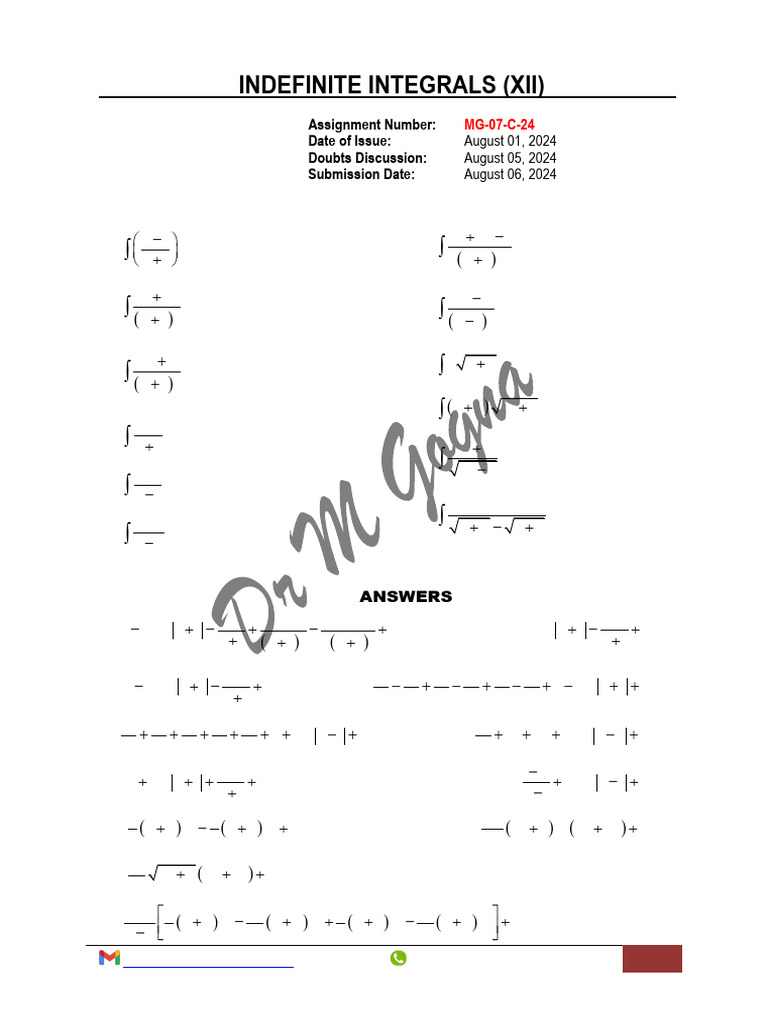 Integration - 7C | PDF