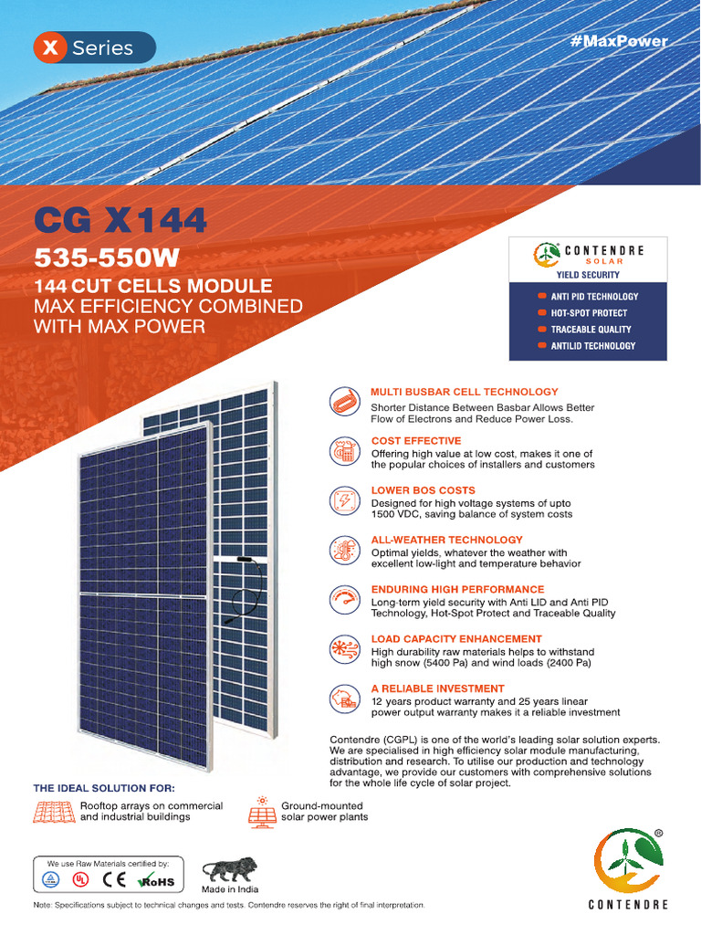 Enhanced Multi Busbar Solar Cell Efficiency | PDF | Electrical ...