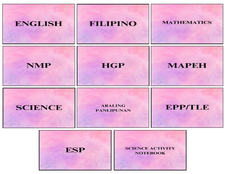 Subject Label | PDF