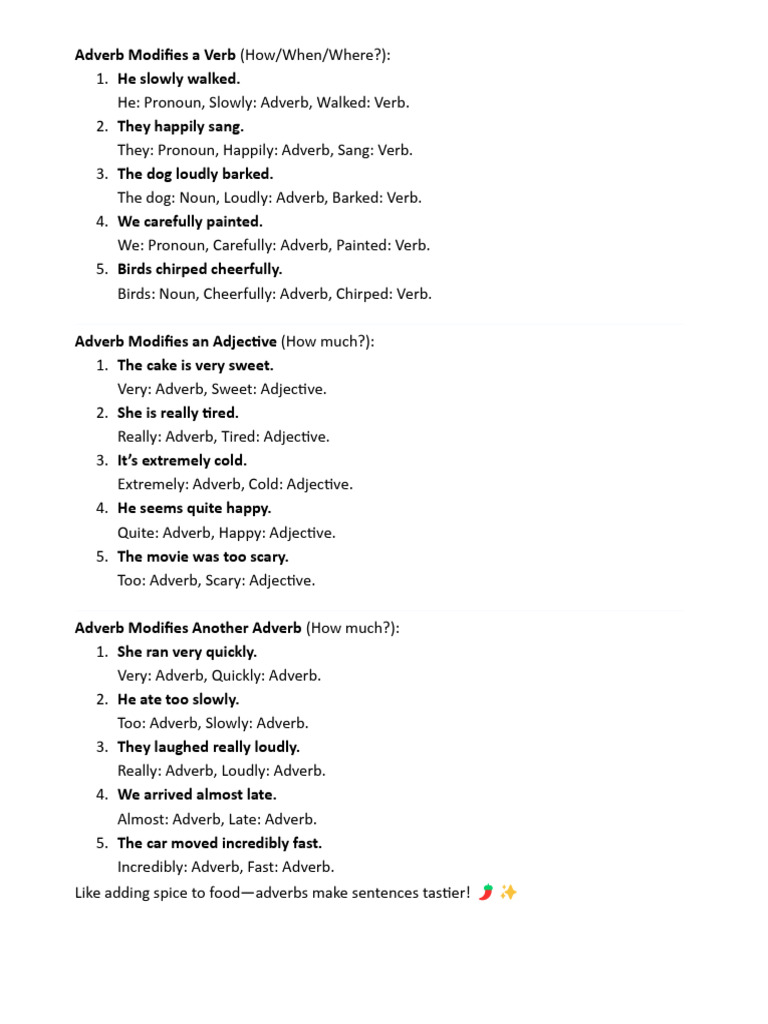 adverb | PDF