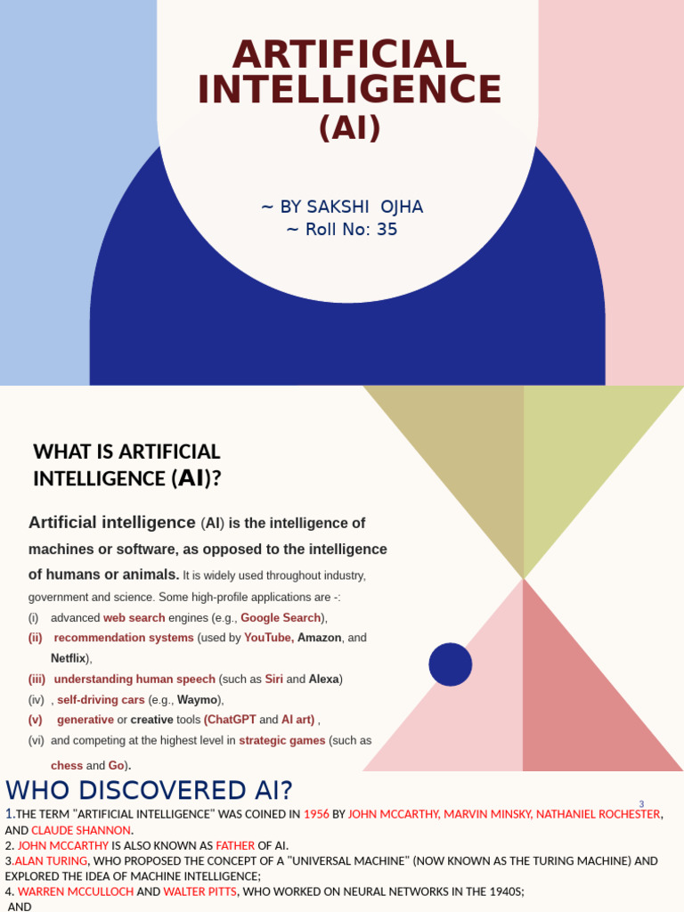 Introduction to Artificial Intelligence | PDF | Artificial Intelligence ...