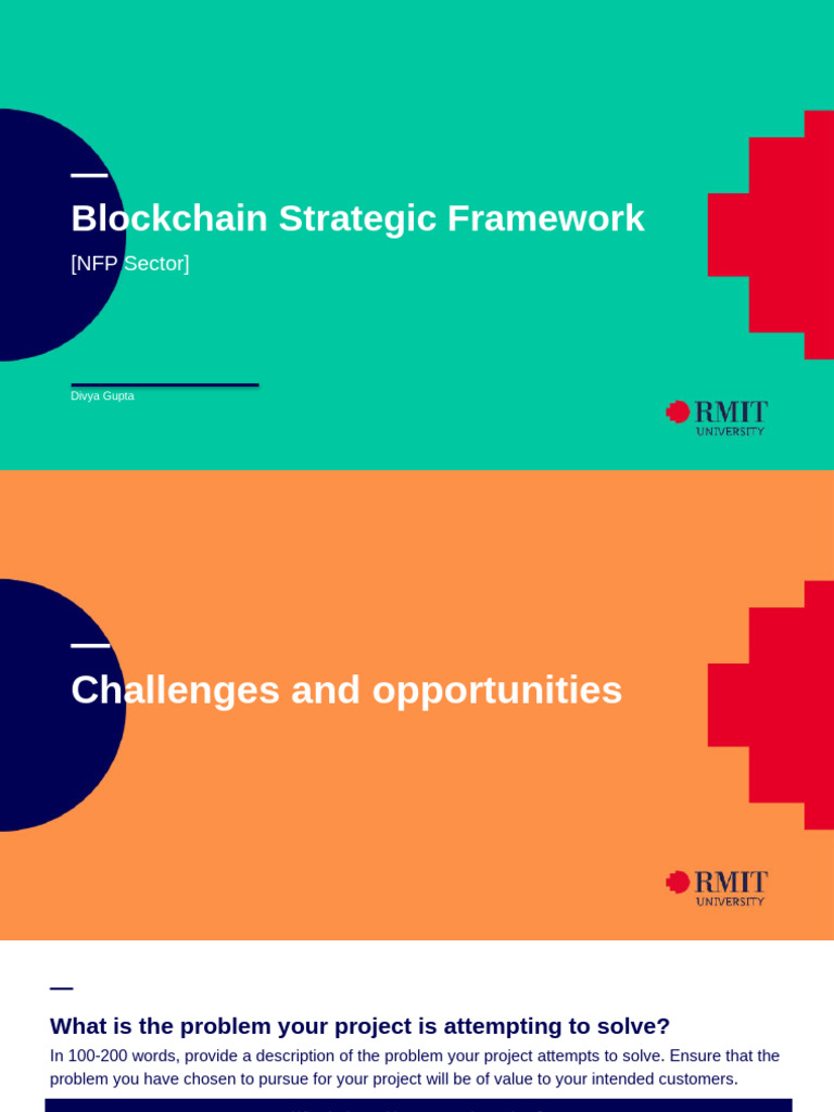 Blockchain Strategic Framework Divya Gupta | PDF | Transparency ...