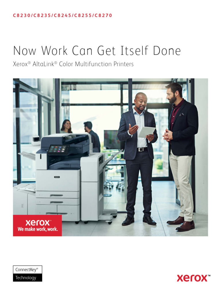 Xerox AltaLink C8255 Overview | PDF | Mobile App | Printer (Computing)