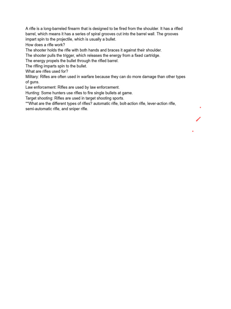 Rifle PDF | PDF