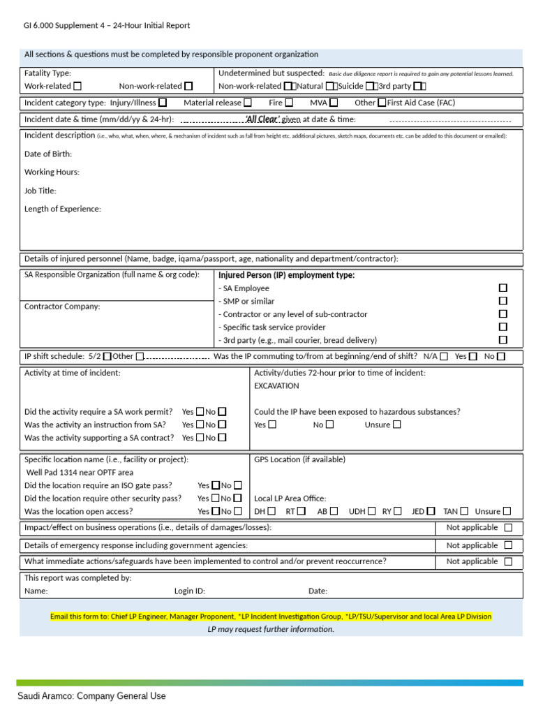 Fac Sample Report | PDF