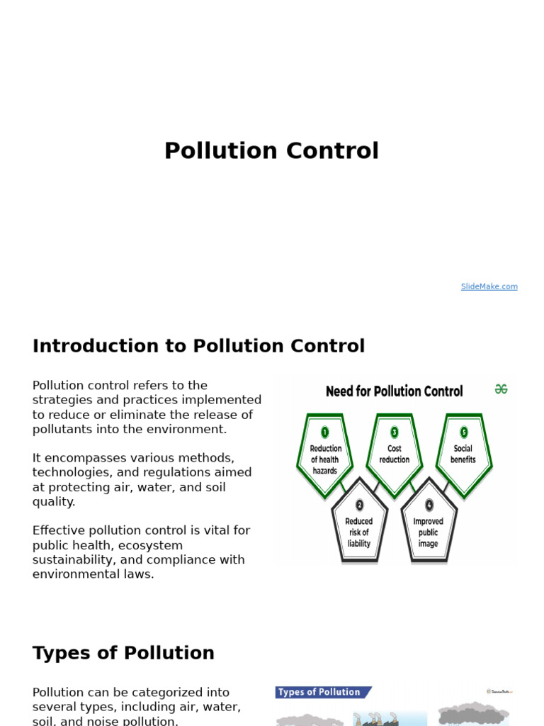 Pollution Control | PDF