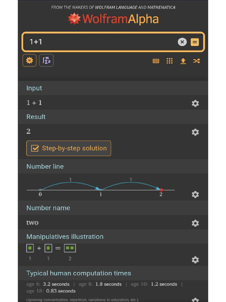 1+1 in WolframAlpha | PDF