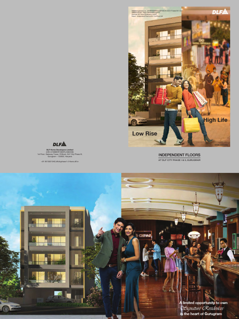 DLF Independent Floors Brochure | PDF | Tile | Kitchen