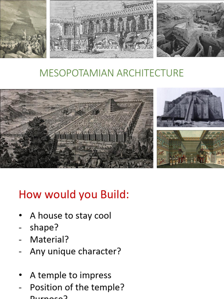 Sumerian Architecture and Urban Design | PDF | Temple | Sumer